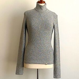 1017 ALYX 9SM Shimmer High Neck Top Size Large NWT